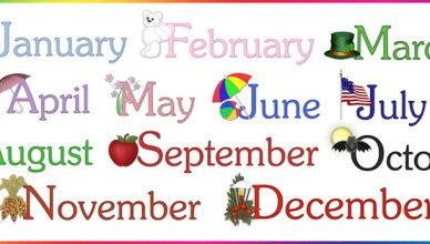 WordArt_Calendar-Months_web